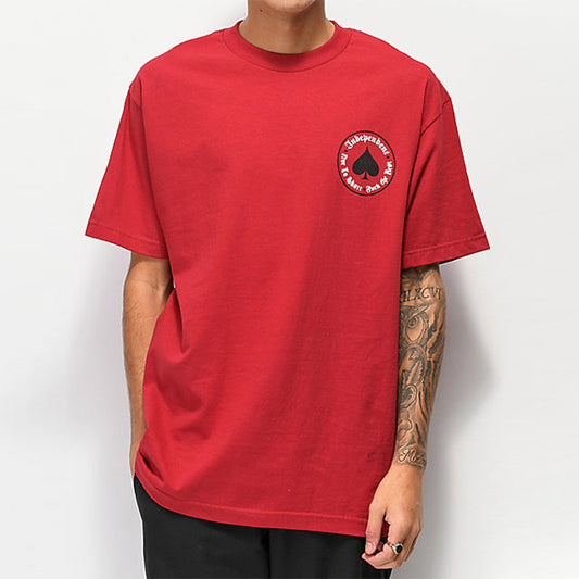 Skateboard short sleeve T-shirt